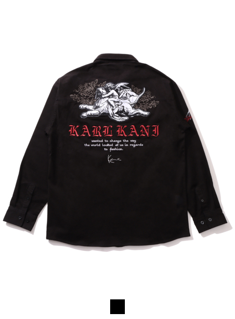 [Karl Kani] s[`N L[sbg CPO Shirt